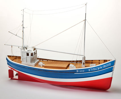  BIL524 Evelyn-Rose English Fishing Cutter 1/20 scale wood ship kit